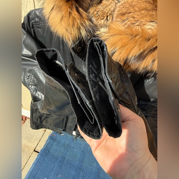 SAM. Rabbit fur lined jacket - Picture 9 of 16